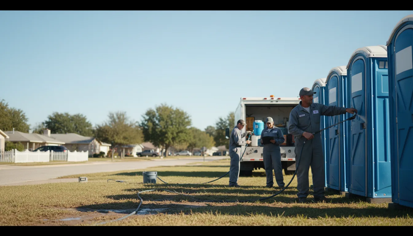 Long-Term Portable Toilet Rental in Heidrick, KY near me